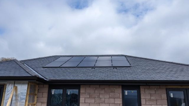 Integrated solar panels